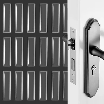 Дверная Пробка Силиконовая Противоударная Прямоугольная Немой Защитные Накладки Дверца Ящика Настенные Шкафы Холодильник Буферный Бампер